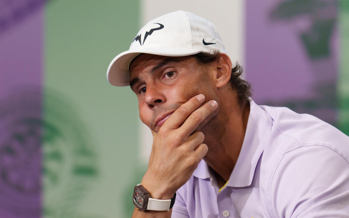 Rafael Nadal precisou abandonar Wimbledon por conta de uma lesão