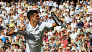 Djokovic está na final de Wimbledon