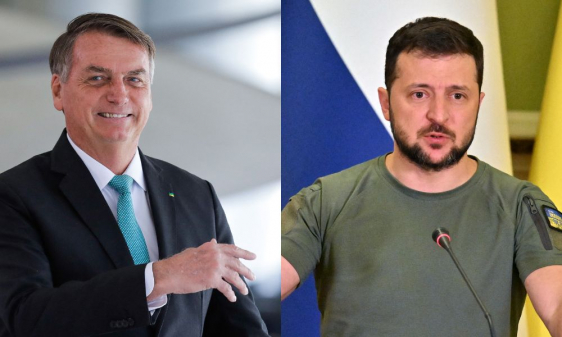 Bolsonaro e Zelensky conversam por telefone e discutem exportação de grãos para evitar crise alimentar global