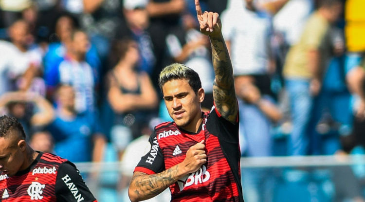 Pedro marcou duas vezes na vitória do Flamengo sobre o Avaí