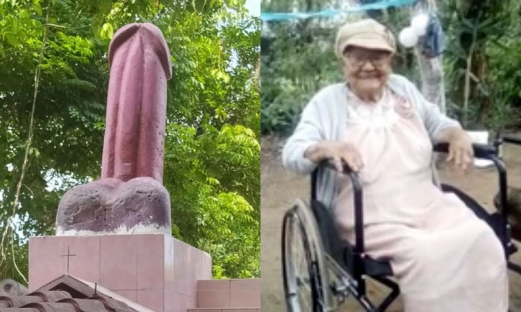 woman with giant penis