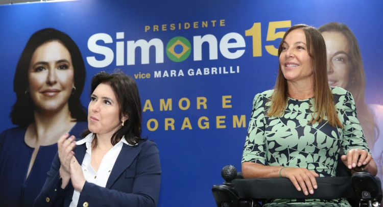 Simone Tebet e Mara Gabrilli