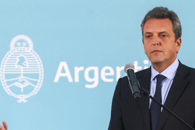 Sergio Massa, superministro da Economia da Argentina