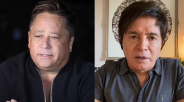 Montagem com Leonardo e Xororó