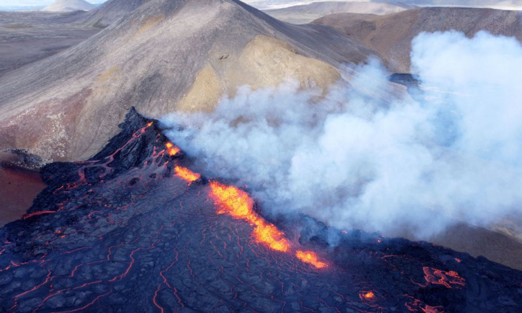 _islândia vulcão