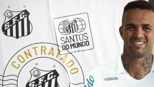 Luan foi emprestado pelo Corinthians ao Santos