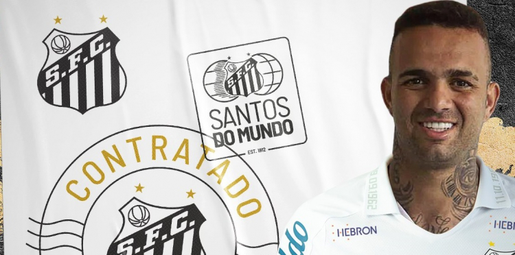 Luan foi emprestado pelo Corinthians ao Santos