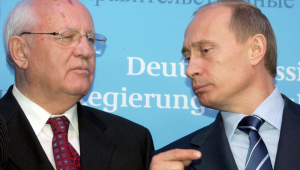 Putin e Gorbachev