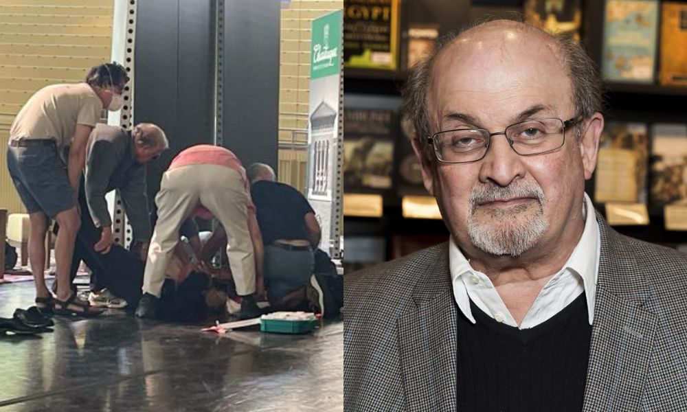 Salman Rushdie atacado em Nova York