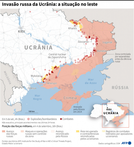 Invasão da Rússia à Ucrânia
