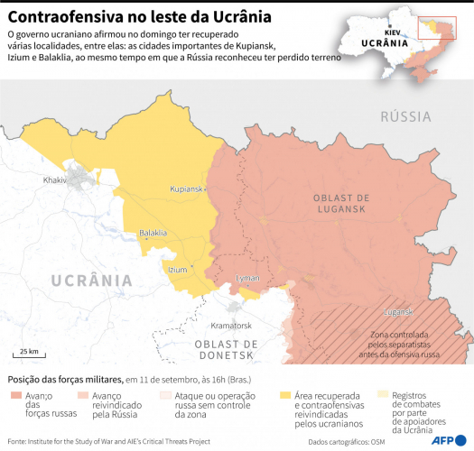 Crontaofensiva da Ucrânia