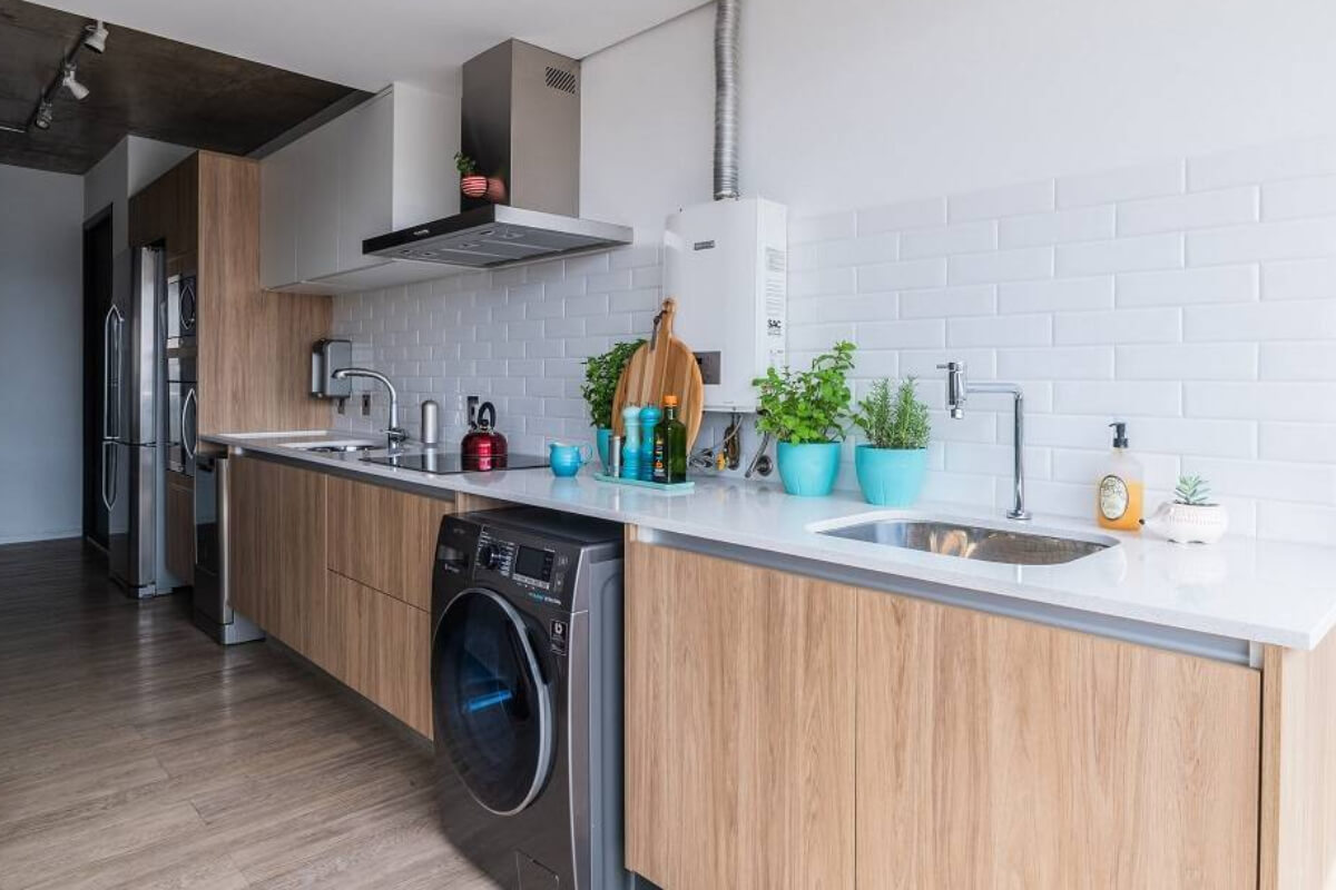 É necessário instalar o aquecedor de gás em um ambiente ventilado 
