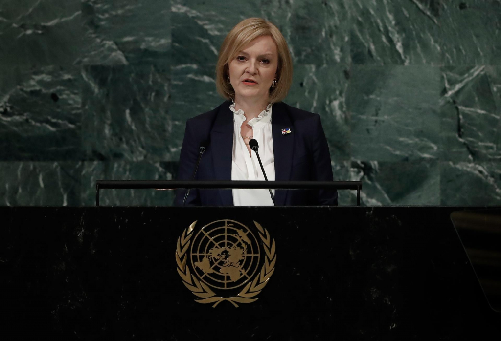 Truss afirma na ONU que Reino Unido vai armar a Ucrânia até que derrote a Rússia