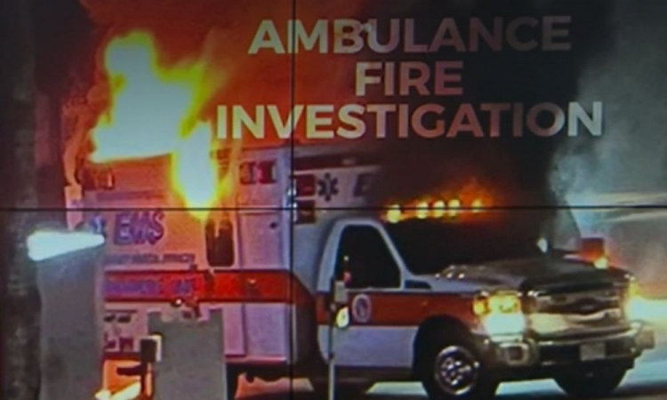 ambulance on fire in hawaii