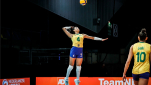 A seleção brasileira feminina de vôlei avançou para a segunda fase do Mundial de Vôlei Feminino