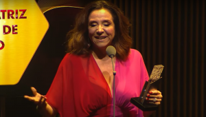 Marisa Orth no Prêmio Bibi Ferreira