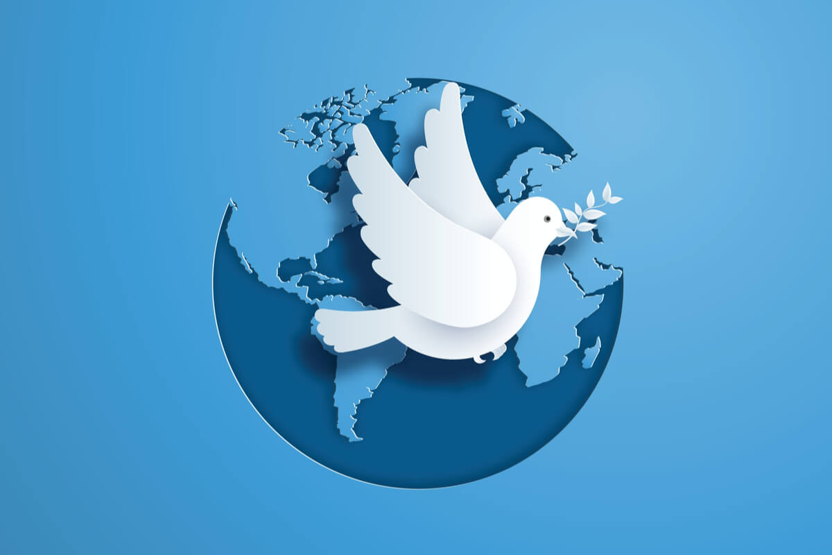 Dia Internacional da Paz é comemorado no dia 21 de setembro 