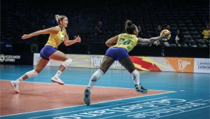 A seleção brasileira feminina de vôlei foi derrotada pelo Japão na quarta rodada do Mundial