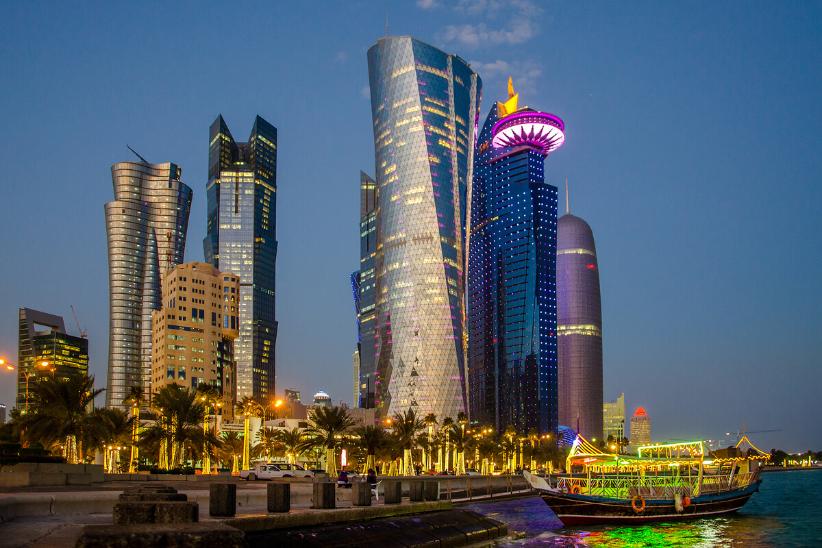 Doha, capital do Catar 