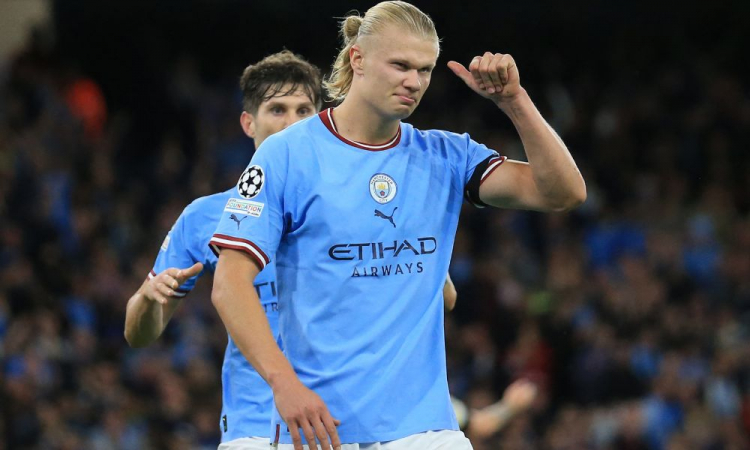 Haaland impõe lei do ex e Manchester City derrota o Borussia