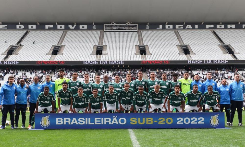 Sub-20 joga bem, mas empata com Palmeiras pelo Brasileirão