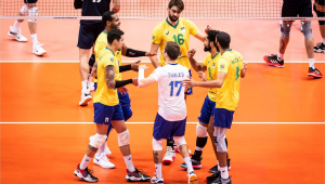 Brasil passou pelo Irã nas oitavas de final do Mundial de Vôlei Masculino