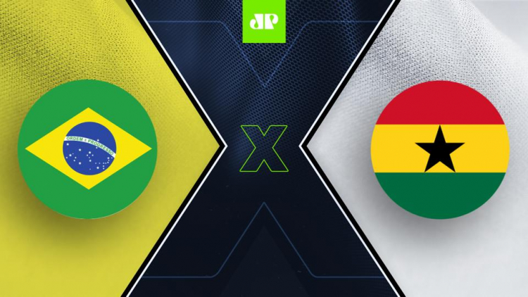 Brasil x Gana: assista à transmissão da Jovem Pan ao vivo
