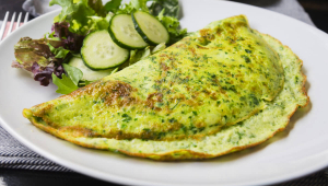 3 receitas saborosas de omelete vegano