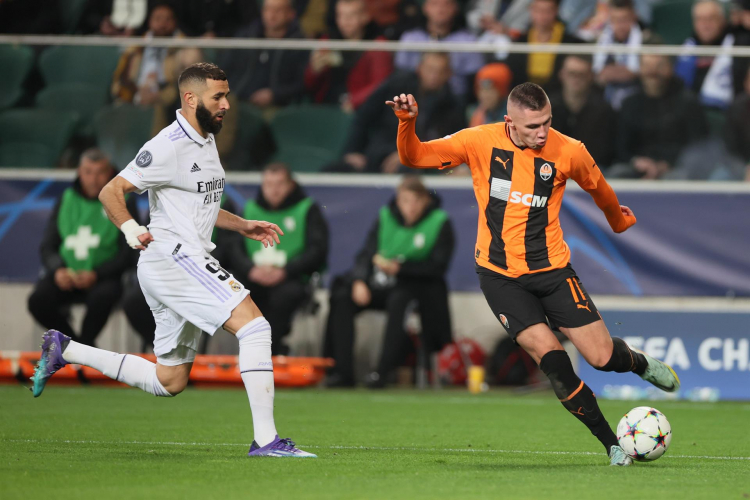Liga dos Campeões: Real Madrid evita derrota para Shakhtar Donetsk nos acréscimos; PSG fica no 1 a 1 com o Benfica 3 7718a6851eb1022c1a16610df581c12b9e9e1948w