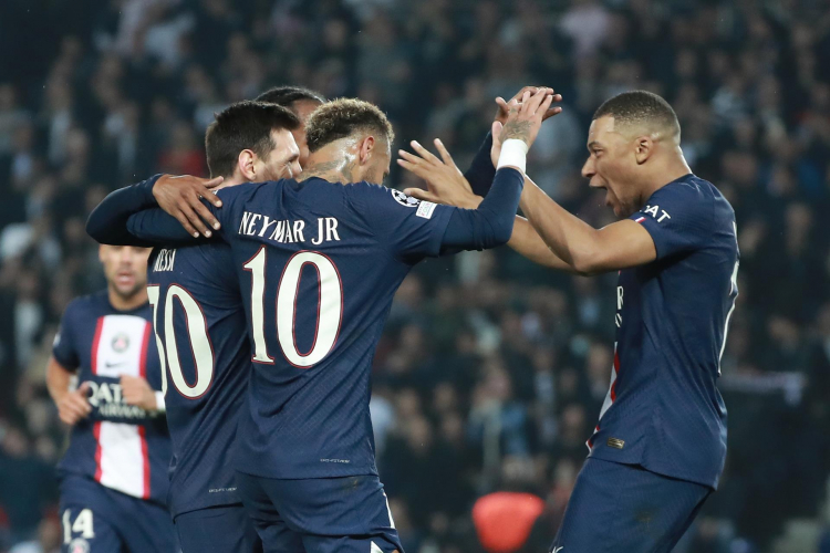 O PSG venceu o Maccabi Haifa com show de Messi, Neymar e Mbappé