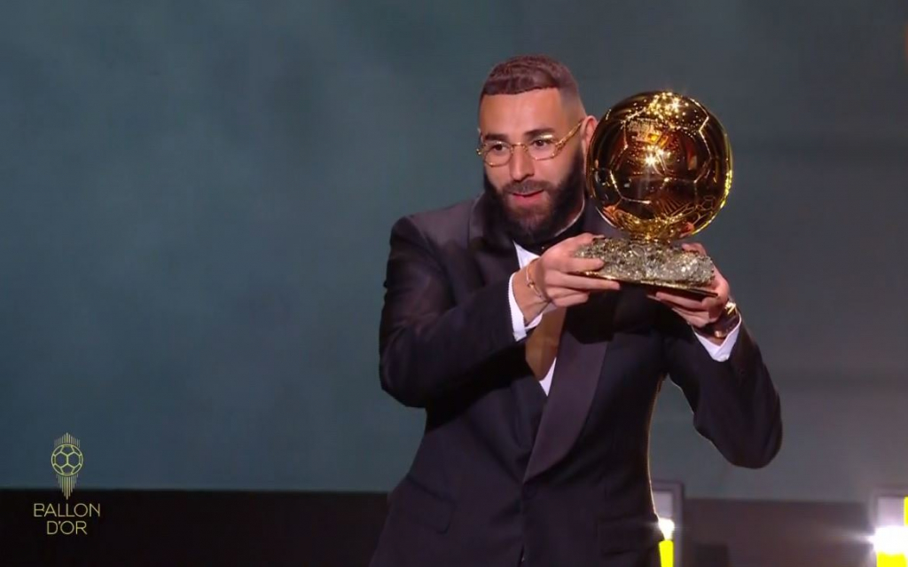 Vini Jr. é eleito o sexto melhor jogador do mundo em cerimônia da Bola de  Ouro