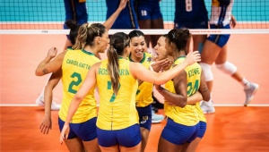 O Brasil venceu a Itália por 3 a 1 e avançou à final do Mundial de vôlei Feminino