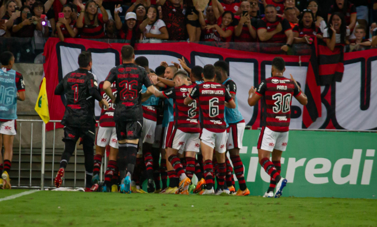 Flamengo vence Cuiabá com o time reserva e sobe na tabela do Brasileirão 3 fup20221008563
