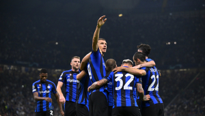 A Inter de Milão está classificada para as oitavas de final da Liga dos Campeões
