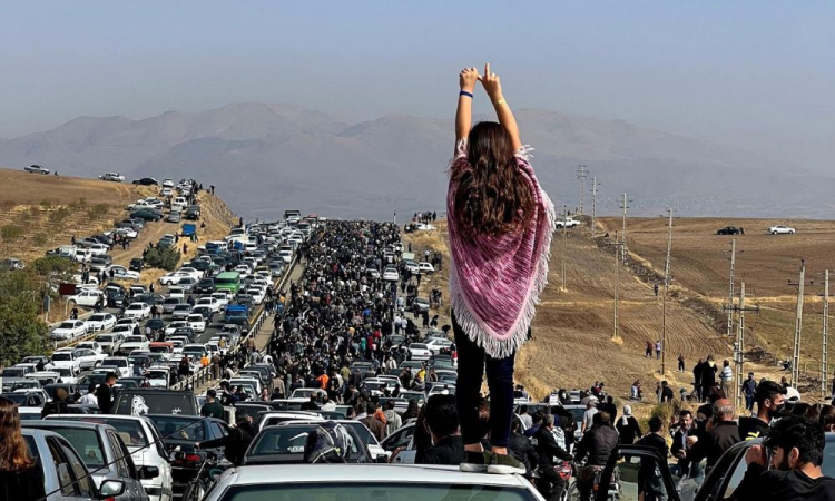 manifestação no irã