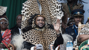 novo rei zulu áfrica do sul