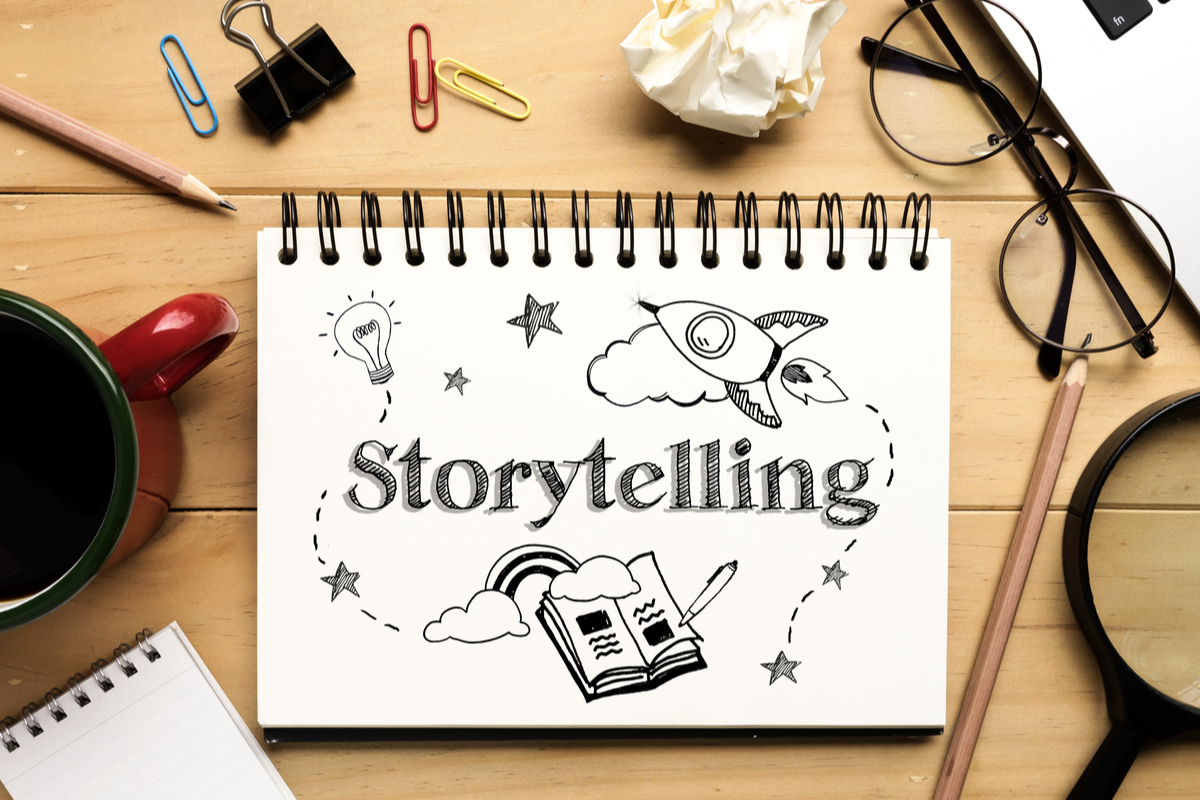 Storytelling ajuda a contar histórias de forma inovadora e diferente 