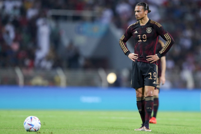 Leroy Sané está fora da estreia da Alemanha na Copa do Catar