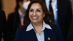 Dina Boluarte, vice-presidente do Peru no governo de Pedro Castillo