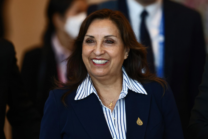 Dina Boluarte, Vice President of Peru under Pedro Castillo