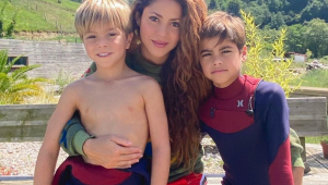 Shakira e filhos