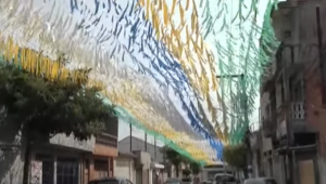 Ruas de São Paulo estão decoradas de verde e amarelo, no clima da Copa do Mundo e em torcida pela Seleção Brasileira
