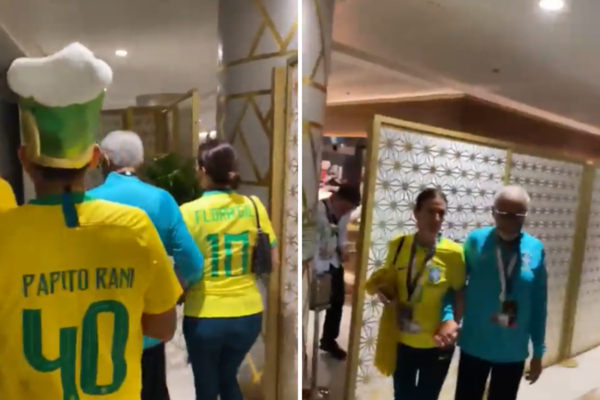 gilberto gil é hostilizado em jogo do Brasil no Catar