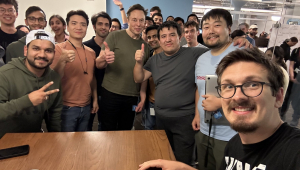 Elon Musk e funcionários do Twitter