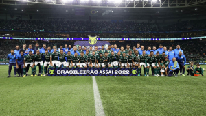 Palmeiras foi campeão do Brasileiro 2022