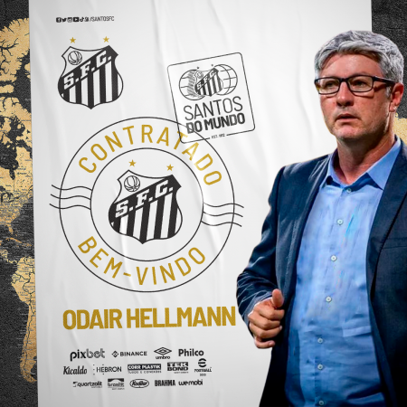 odair hellmann; santos