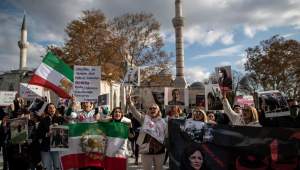 protesto irã
