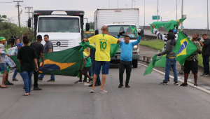 Protestos em rodovias contra eleição de Lula