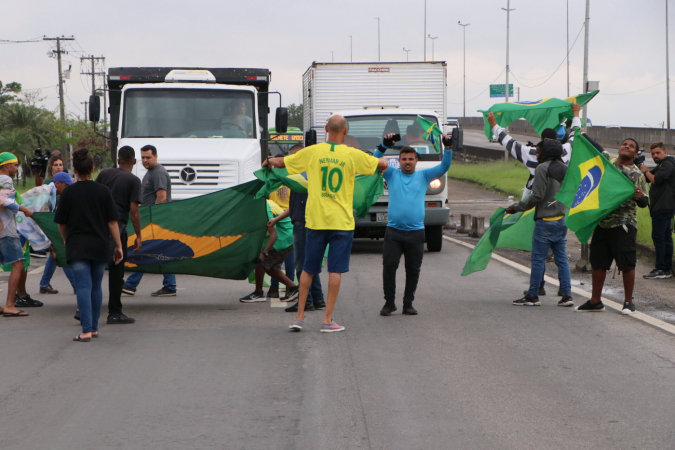 Protestos em rodovias contra eleição de Lula