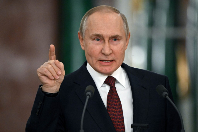 O presidente russo Vladimir Putin
